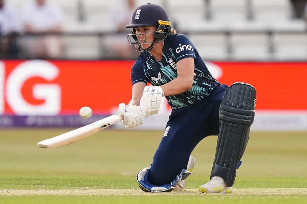 England all-rounder Nat Sciver-Brunt has opened up on last year’s mental health break (Mike Egerton/PA)