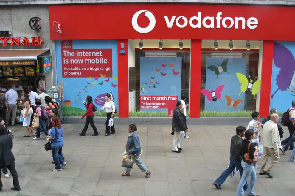 Mobile phone giant Vodafone’s new boss has revealed plans to slash 11,000 jobs across the group over the next three years as she said the firm “must change” to address its poor performance (Mike Booth/Alamy/PA)
