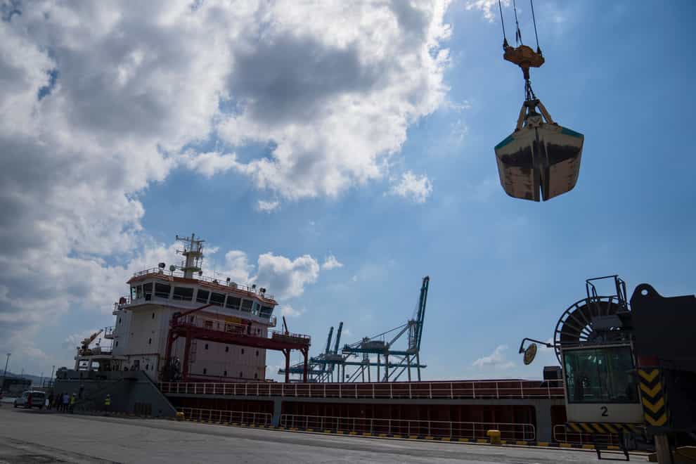 The United Nations is racing to extend a deal that has allowed for shipments of Ukrainian grain through the Black Sea to parts of the world struggling with hunger, helping ease a global food crisis exacerbated by the war that Russia launched more than a year ago (Khalil Hamra/AP)