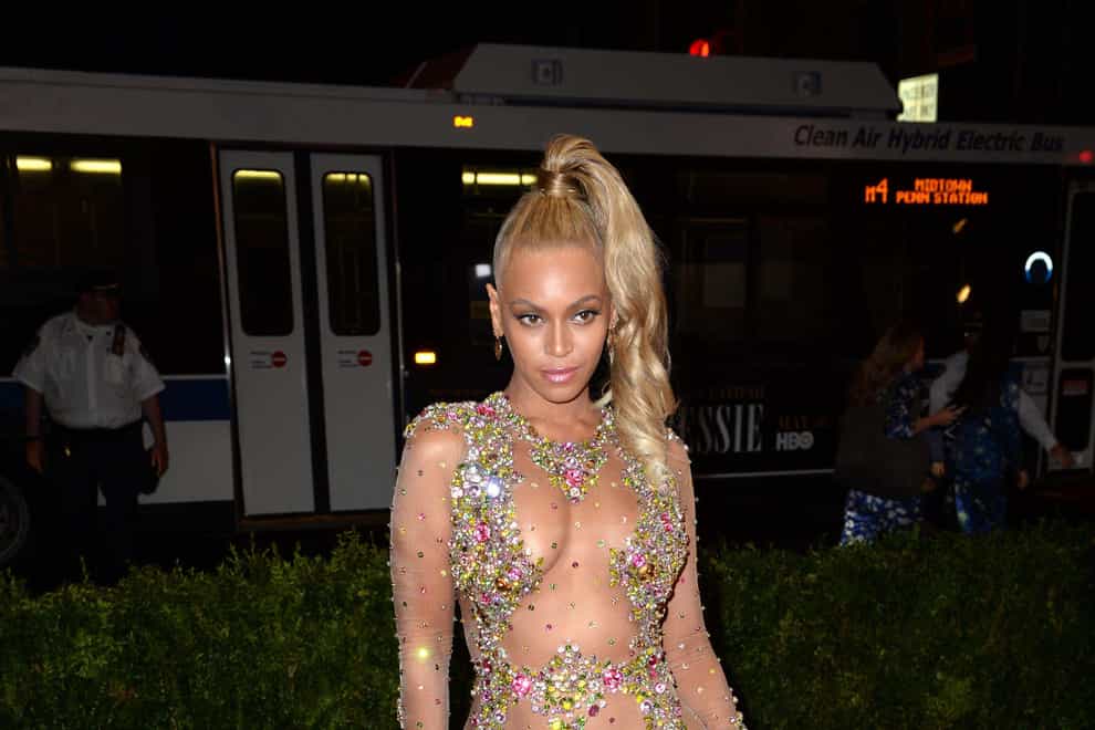 Beyonce isn’t afraid to take fashion risks (Alamy/PA)