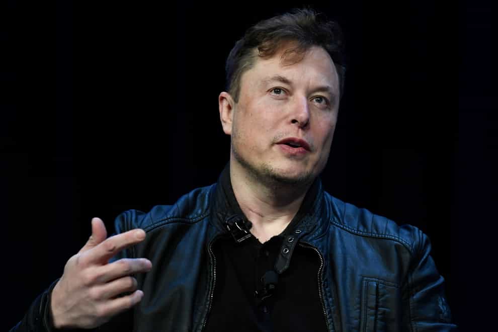Elon Musk has dismissed speculation he may step down as Tesla’s boss – and told the company’s annual shareholders meeting the electric car and solar panel firm will start doing some advertising (Susan Walsh/AP)
