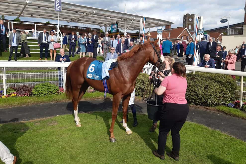 Mon Na Slieve after winning at York (Nick Robson/PA)