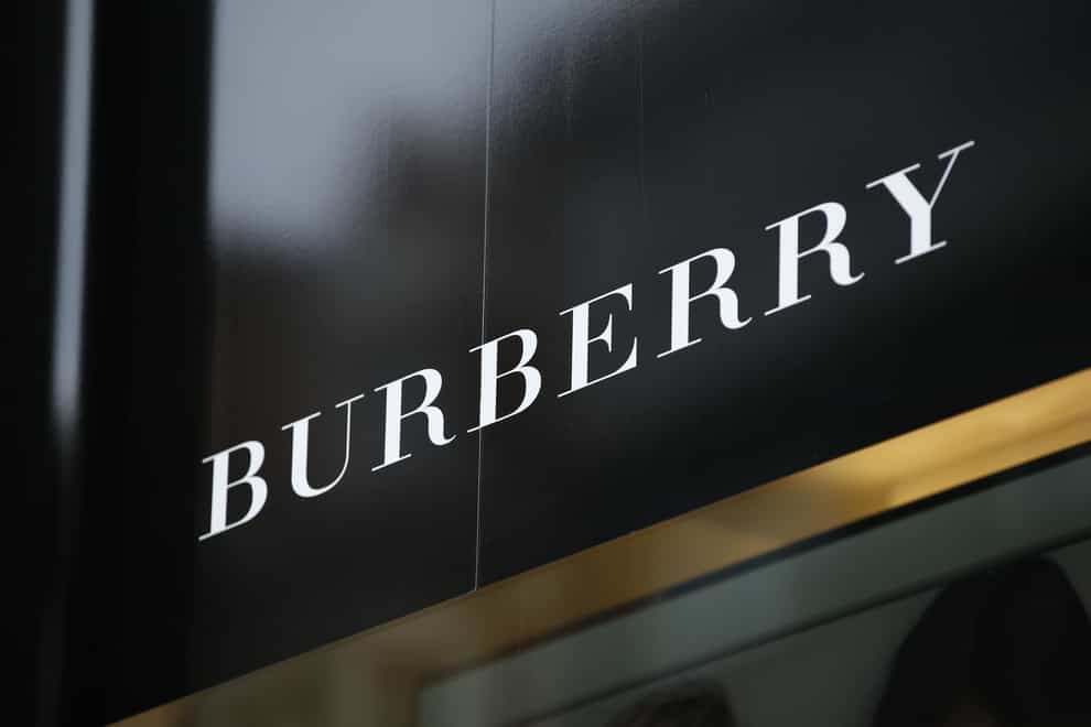Burberry has reported increased profits (Jonathan Brady/PA)
