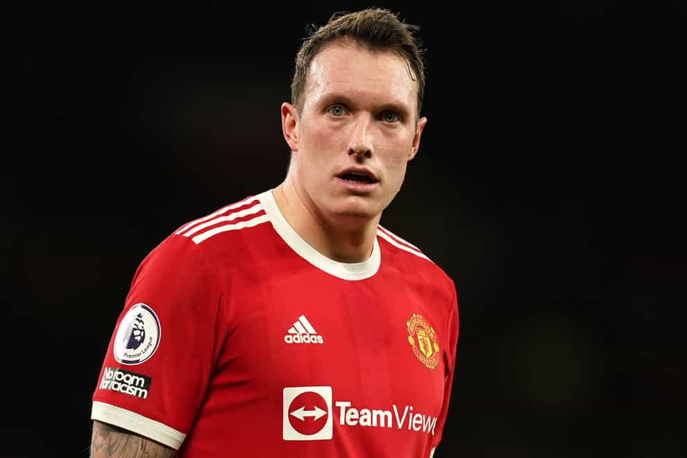 Phil Jones will leave Manchester United at the end of the season (Martin Rickett/PA)