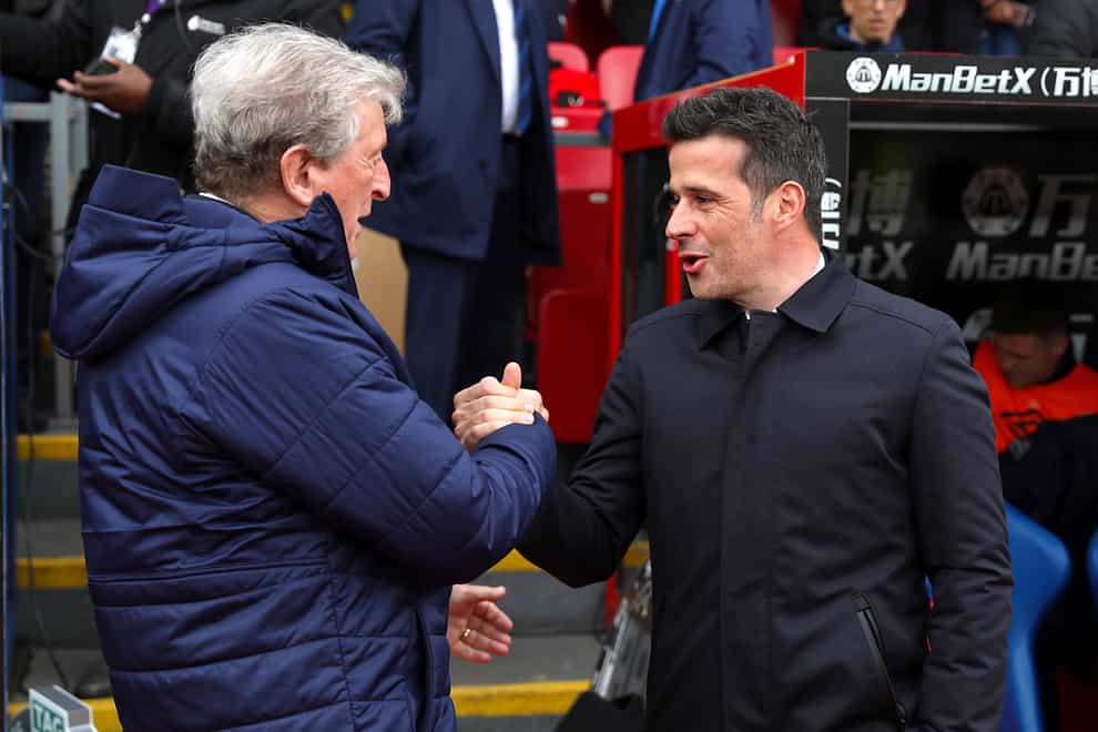 Marco Silva credited Roy Hodgson for his impact at Crystal Palace since his return last month (Isabel Infantes/PA)