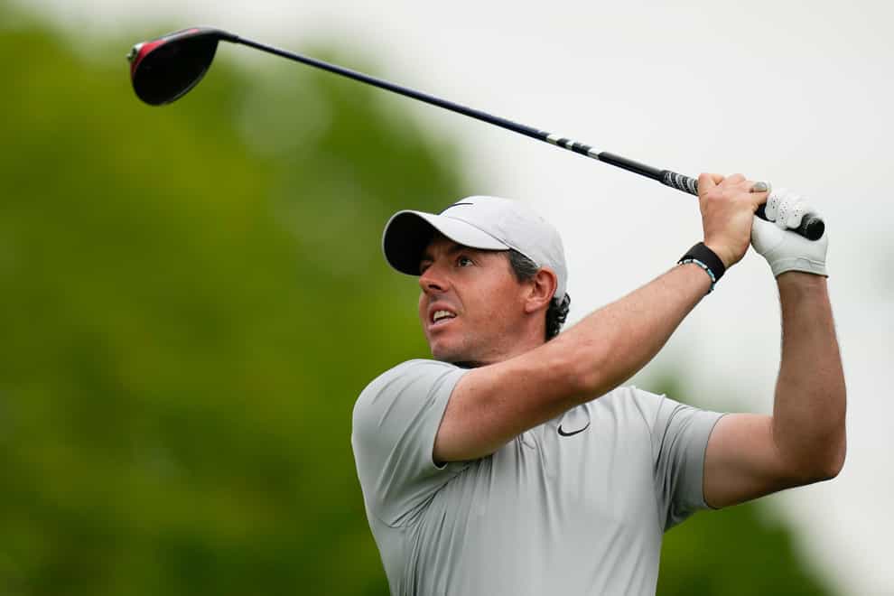 Rory McIlroy went into the third round of the US PGA Championship just five shots off the lead (Seth Wenig/AP)
