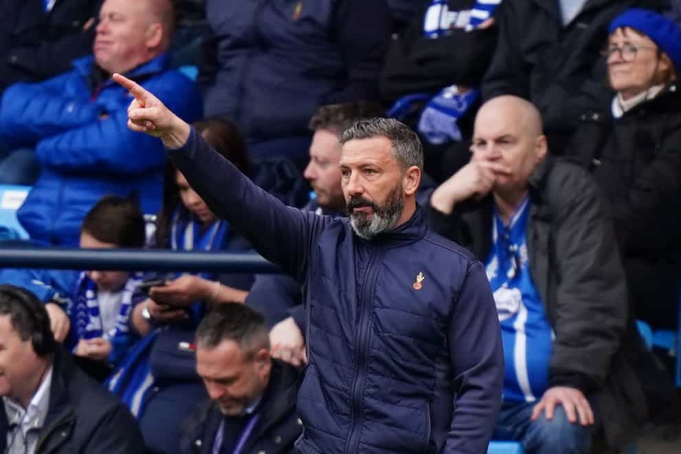 Kilmarnock manager Derek McInnes hopes his side can secure safety in the coming days (Jane Barlow/PA)