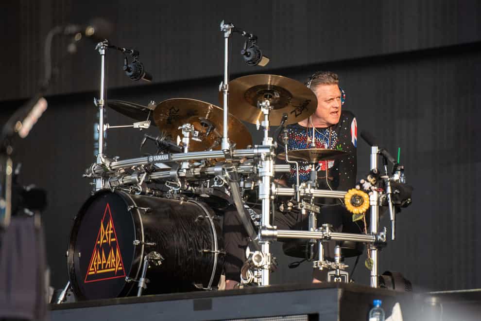 Def Leppard drummer Rick Allen (Alamy/PA)