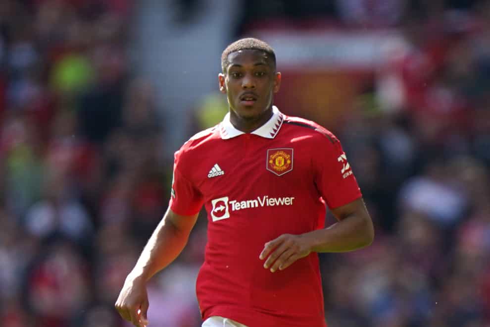 Manchester United could be ready to sell Anthony Martial (Tim Goode/PA)