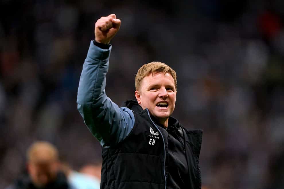 Newcastle head coach Eddie Howe is looking for quality rather than quantity as he prepares for life in the Champions League (Owen Humphreys/PA)