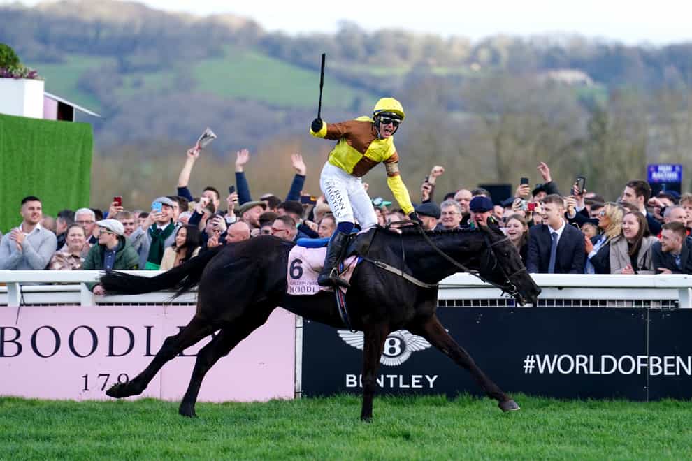 Galopin Des Champs and Paul Townend winning the Cheltenham Gold Cup (David Davies/The Jockey Club)