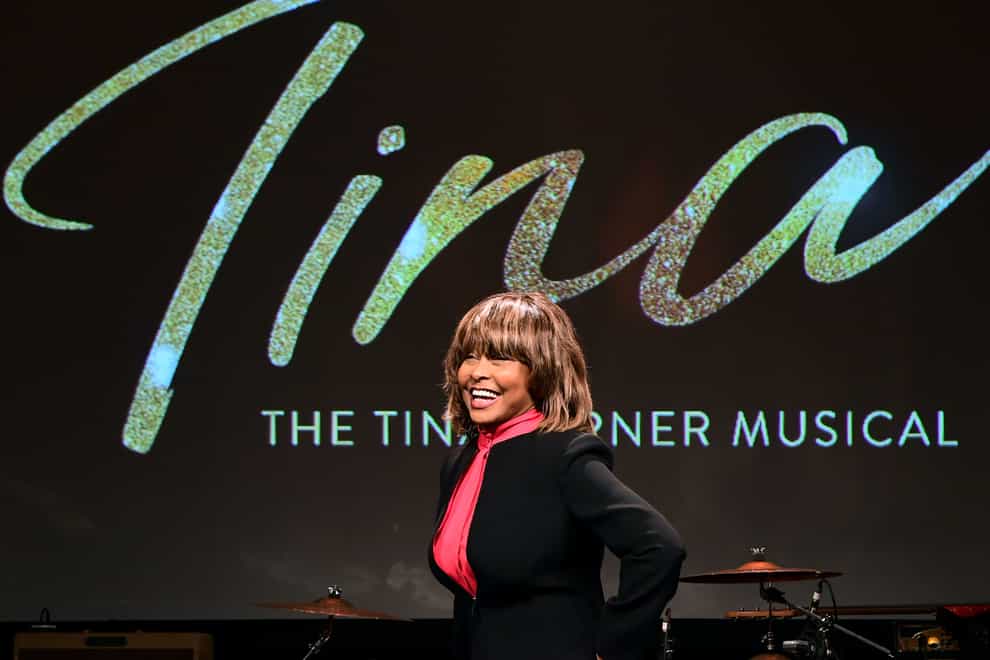 Tina Turner attending the photocall for the new west end musical Tina, based on the music of Tina Turner held at the Hospital Club, London.