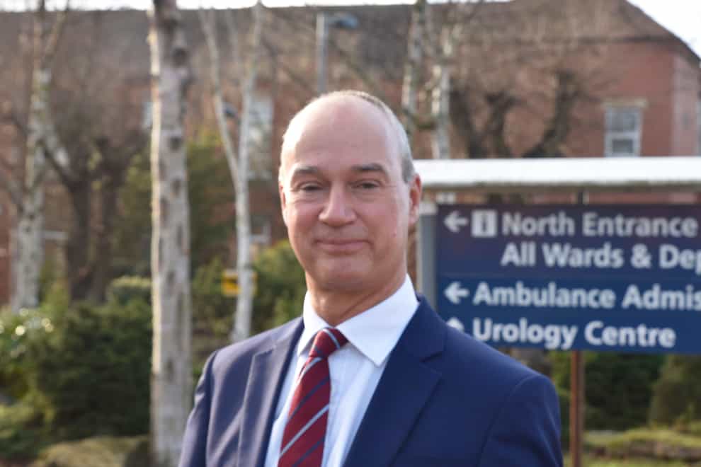 Nick Carver, Chairman of the Nottingham University Hospitals NHS Trust (NUH Trust/PA)
