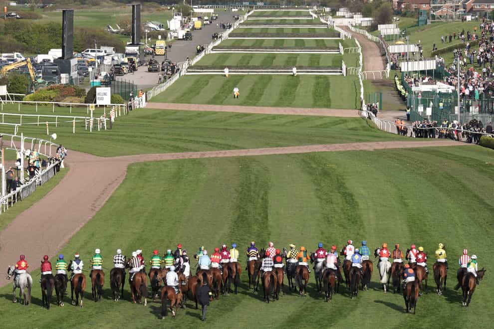 The Grand National is to keep its 5.15pm off-time (Peter Byrne/PA)
