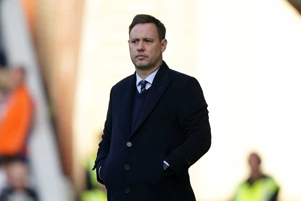 Rangers manager Michael Beale is looking forward to a summer rebuild (Andrew Milligan/PA)