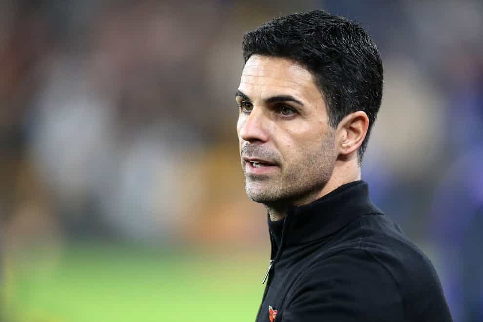 Mikel Arteta warned the Premier League competition will be even tougher for his side next season (Nigel French/PA)