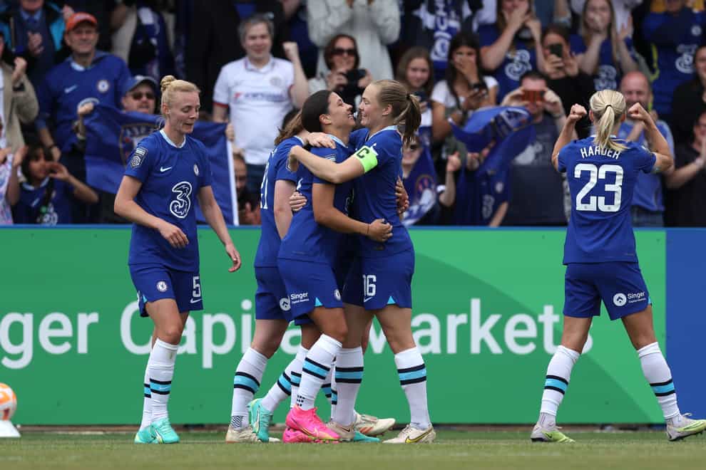 Chelsea are Women’s Super League champions once again (Steven Paston/PA)