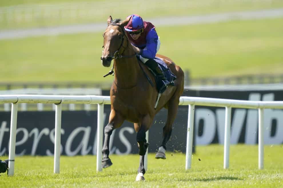 Luxembourg ridden by Ryan Moore wins The Tattersalls Gold Cup at Curragh Racecourse (Niall Carson/PA)