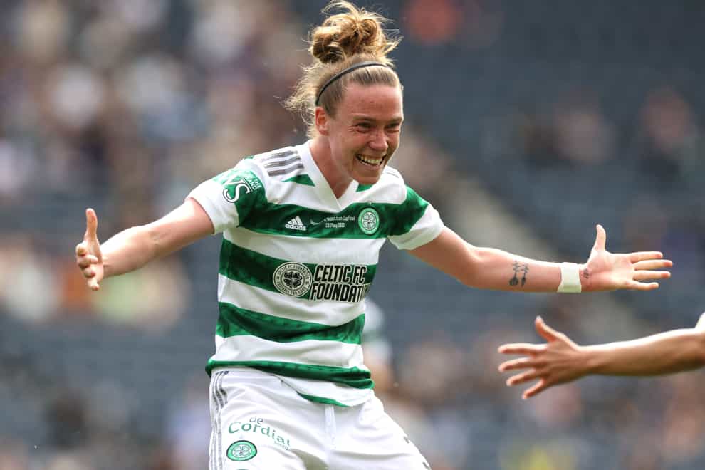 Celtic’s Claire O’Riordan can see the women’s game continue to grow (Steve Welsh/PA)