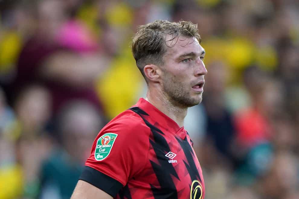 Norwich have signed Jack Stacey from Bournemouth on a three-year deal (Joe Giddens/PA)