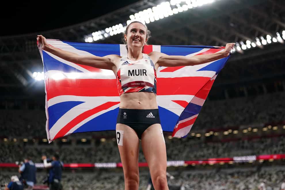 Laura Muir is among the high fliers to receive an honorary degree (Martin Rickett/PA)
