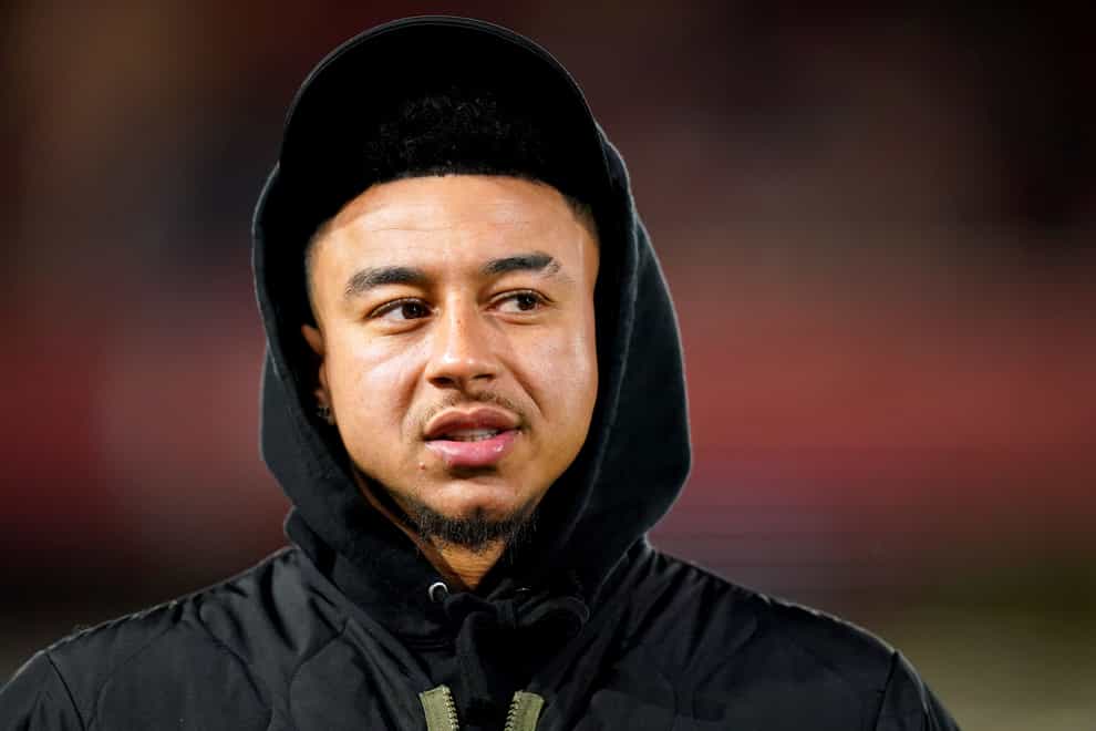 Jesse Lingard will leave Nottingham Forest at the end of a disappointing season (Mike Egerton/PA)