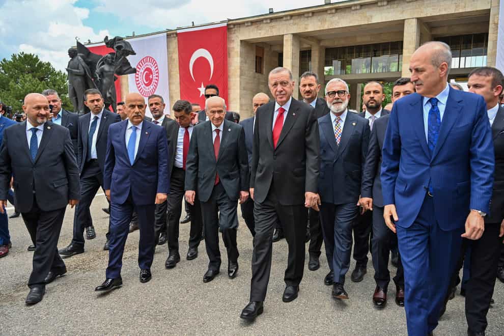 Turkey’s President Recep Tayyip Erdogan(dia images via AP)