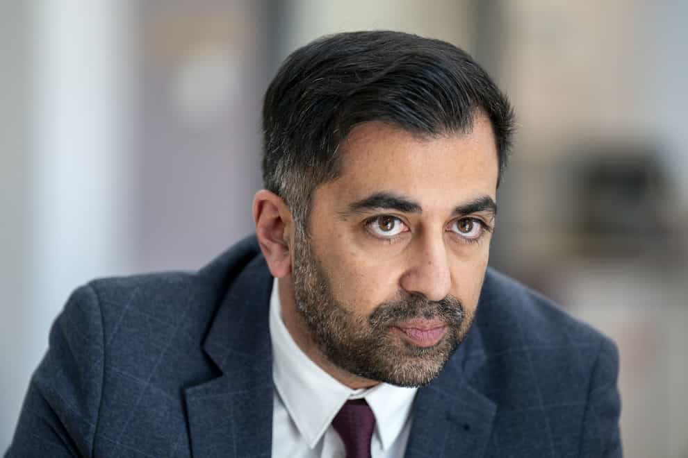 Humza Yousaf denied his Government has misrepresented the views of brewing company Tennent’s on the issue (Jane Barlow/PA)