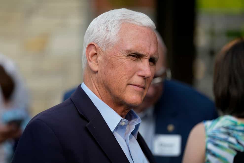 Mike Pence is to officially launch his campaign to run for president in 2024 (AP Photo/Charlie Neibergall)