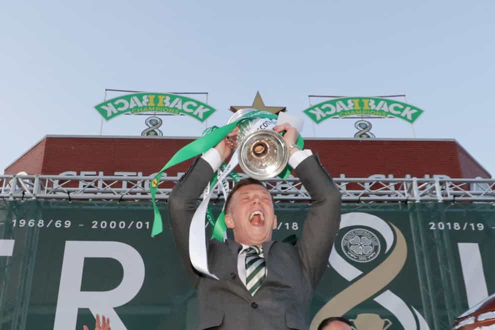 Celtic’s Callum McGregor looks to the future following Ange Postecoglou’s departure (Steve Welsh/PA)