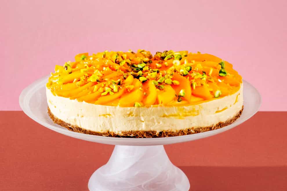 Mango and cardamom cheesecake (Vanessa Lewis/PA)