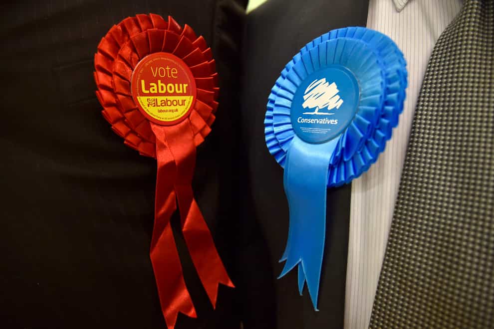 UK political parties received more than £20 million in the first three months of 2023 (Hannah McKay/PA)