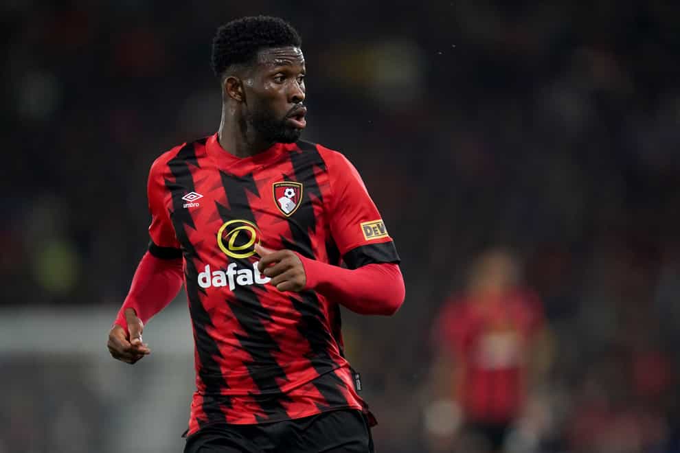 Jefferson Lerma will join Crystal Palace on July 1 when his current Bournemouth contract ends (Adam Davy/PA)