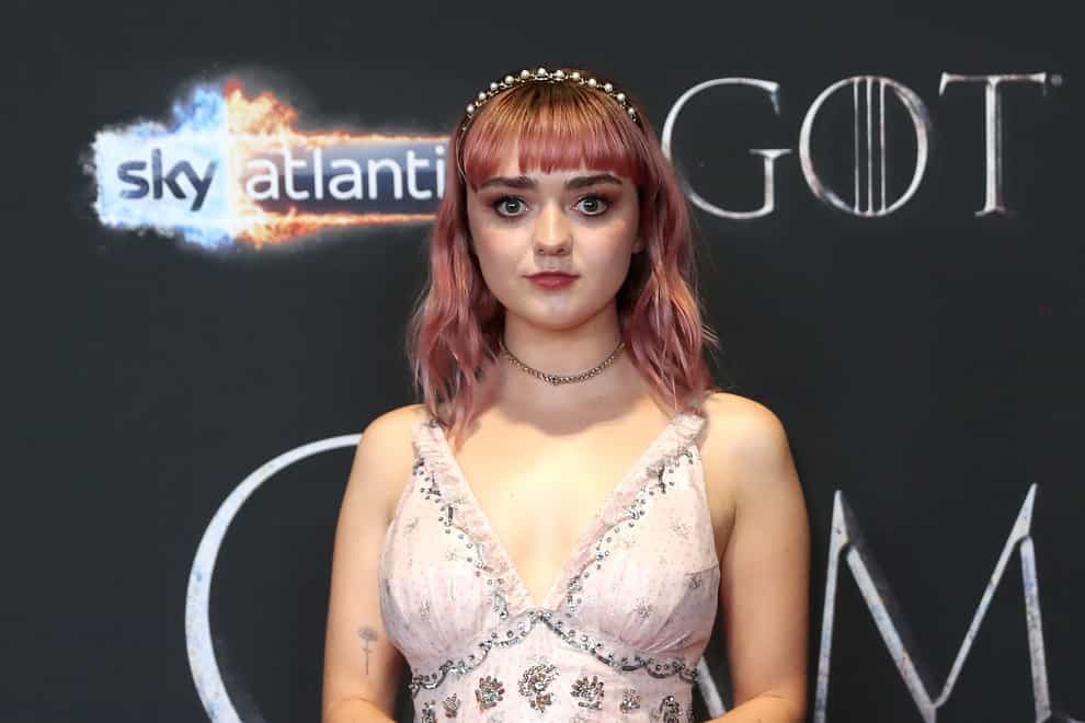 Maisie Williams urges fans to support Bristol-based food poverty charity (Liam McBurney/PA)