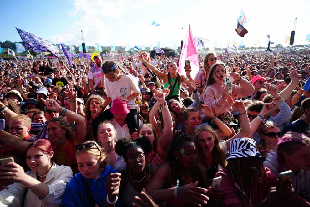 Festivals can be fun – but can pose a threat to your mental wellbeing (Ben Birchall/PA)