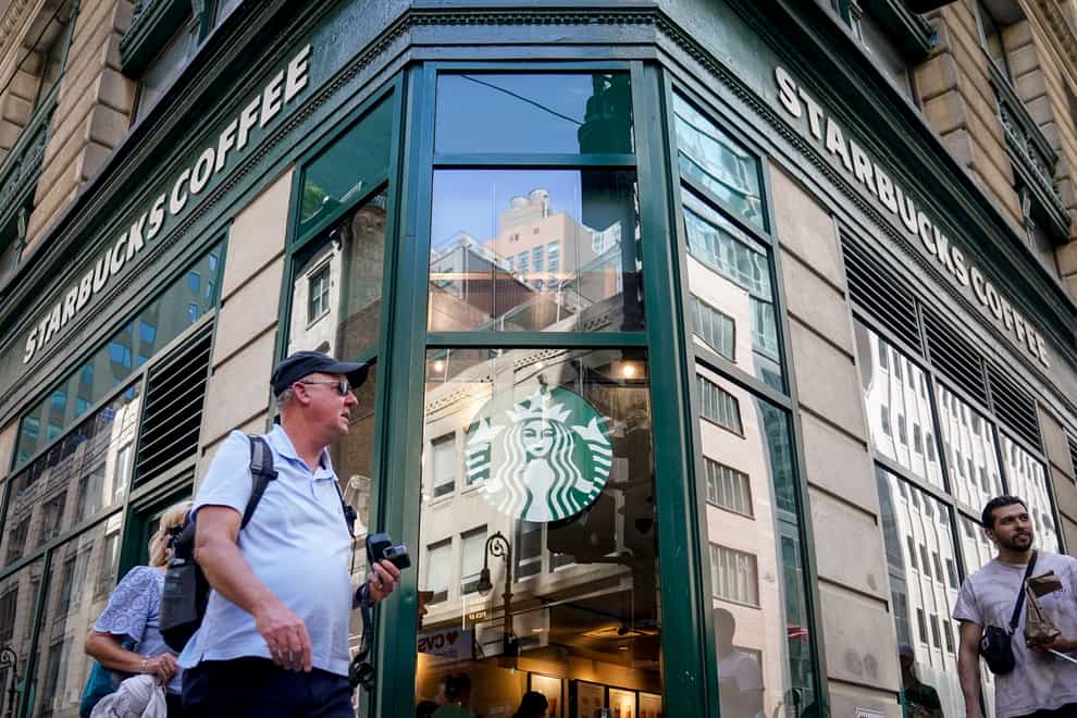Starbucks has been ordered to pay damages (John Minchillo/AP)