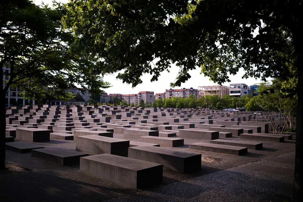 The Memorial to the Murdered Jews of Europe, or the Holocaust Memorial in Berlin, Germany (Markus Schreiber/AP/PA)
