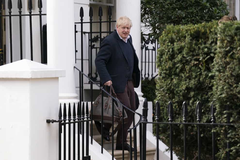 Former prime minister Boris Johnson (PA)