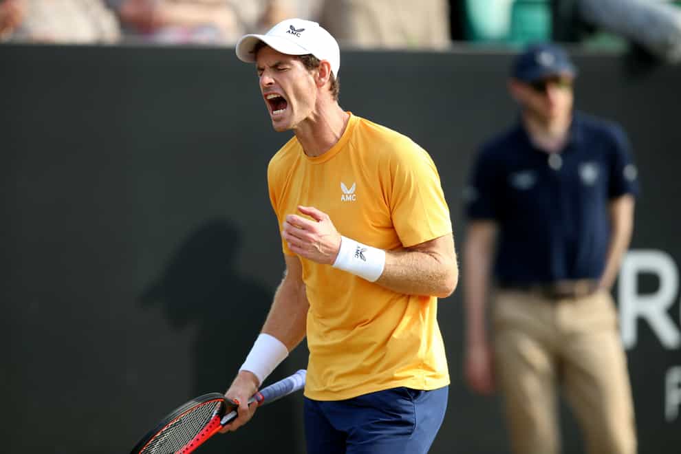 Andy Murray made it nine wins in a row (Nigel French/PA)