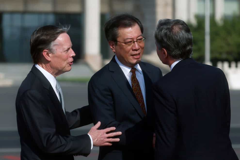 US secretary of state arrives in Beijing in effort to cool US-China tensions(Leah Millis/Pool Photo via AP)