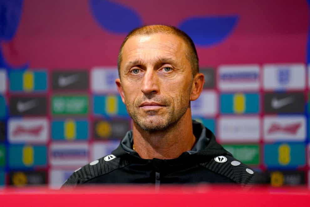 North Macedonia manager Blagoja Milevski believes a ‘miracle’ is required to get a result against England (Martin Rickett/PA)