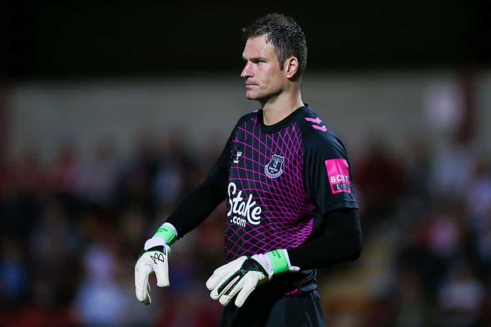 Asmir Begovic admits inconsistency behind the scenes has not helped staff and players at Everton (Barrington Coombs/PA)