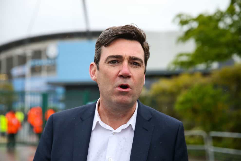 Mayor of Greater Manchester Andy Burnham believes UEFA have to make significant improvements for match-going fans (Barrington Coombs/PA)