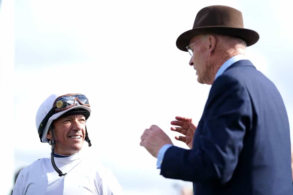 John Gosden (right) paid tribute to Frankie Dettori after his 81st winner at Ascot on Friday (Tim Goode/PA)