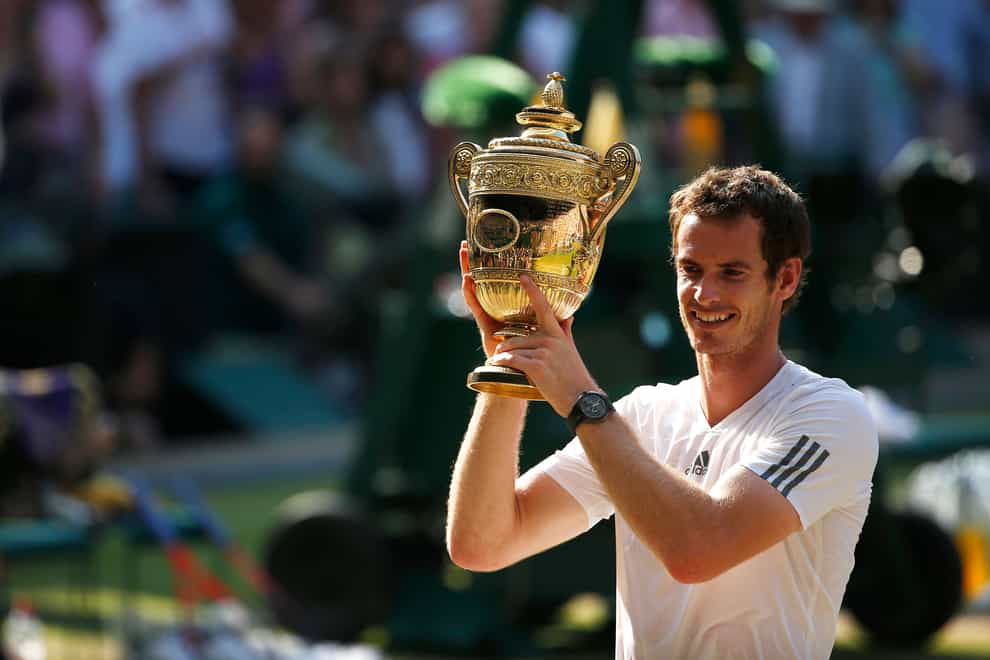 Andy Murray won his first Wimbledon title in 2013 (Jonathan Brady/PA)