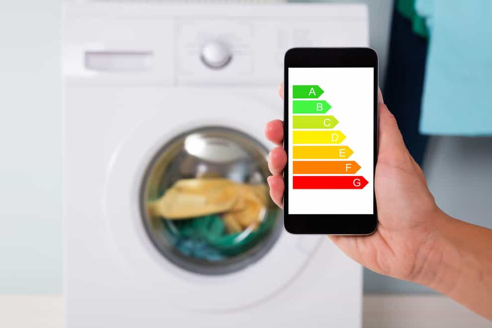 Choosing an energy-efficient washing machine will save you money and is good for the planet (Alamy/PA)