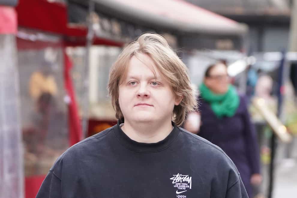 Singer Lewis Capaldi has announced he will be taking a step back (Ian West/PA)