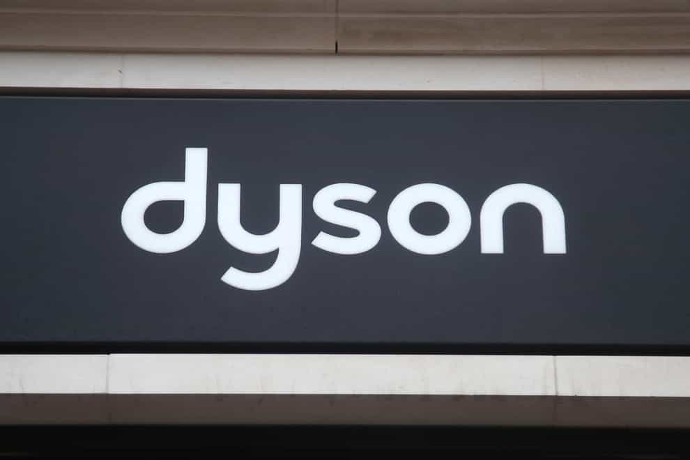 A Dyson store on Oxford Street, central London (Yui Mok/PA)