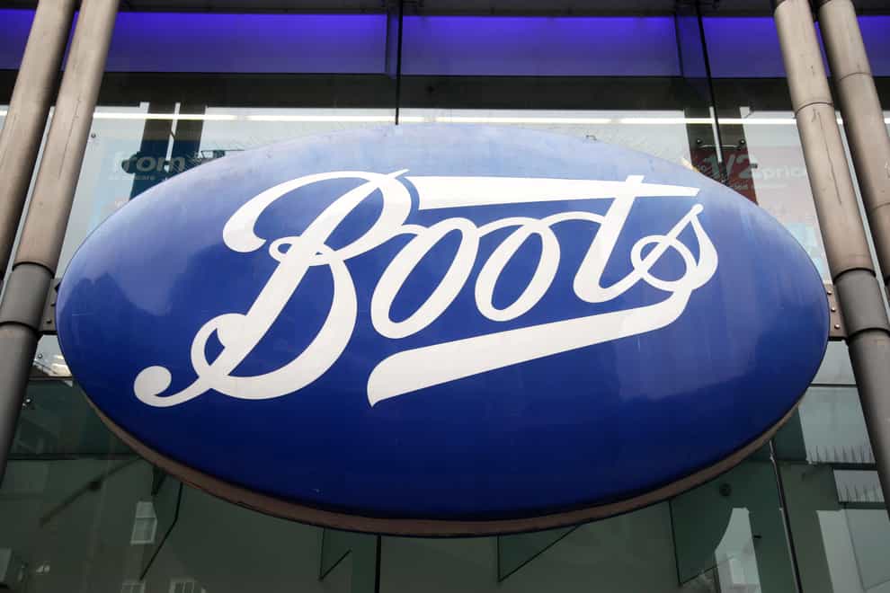 Boots is to shut 300 UK stores over the next year (Yui Mok/PA)