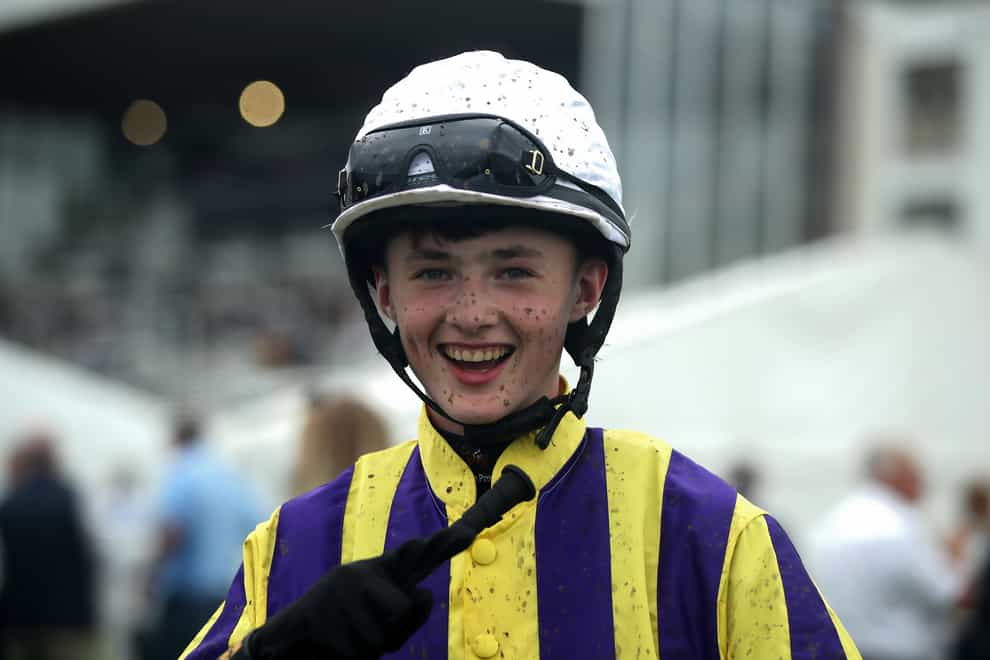Paddy Hanlon rode his first winner at Worcester (Simon Marper/PA)